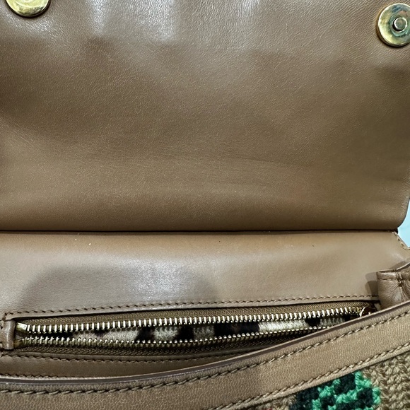 Dolce & Gabbana Floral Needlepoint Satchel w/ crossbody Strap – Made in Italy - Picture 16 of 17